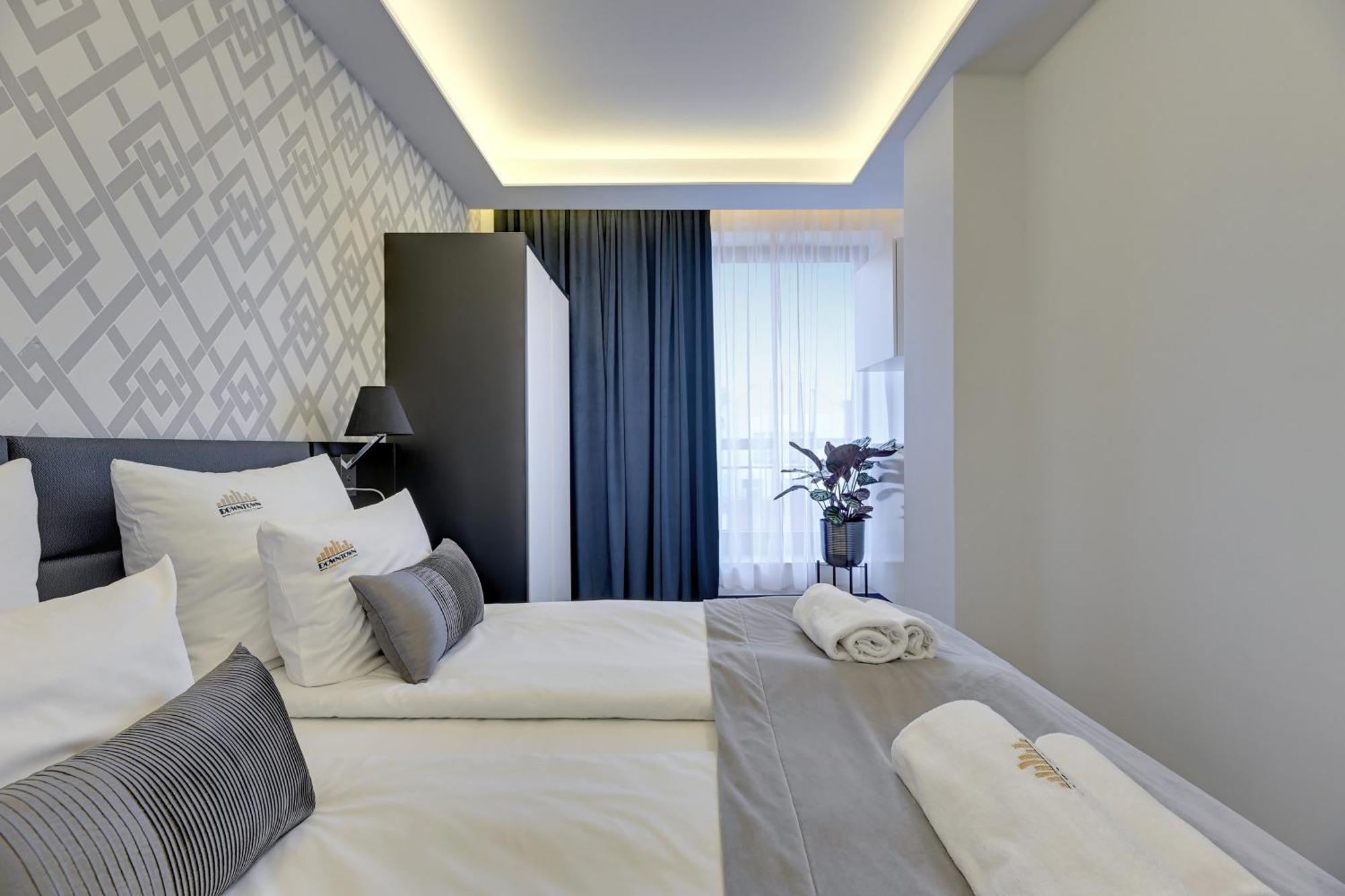 Szafarnia Marina & City Center By Downtown Apartments Gdańsk Rum bild