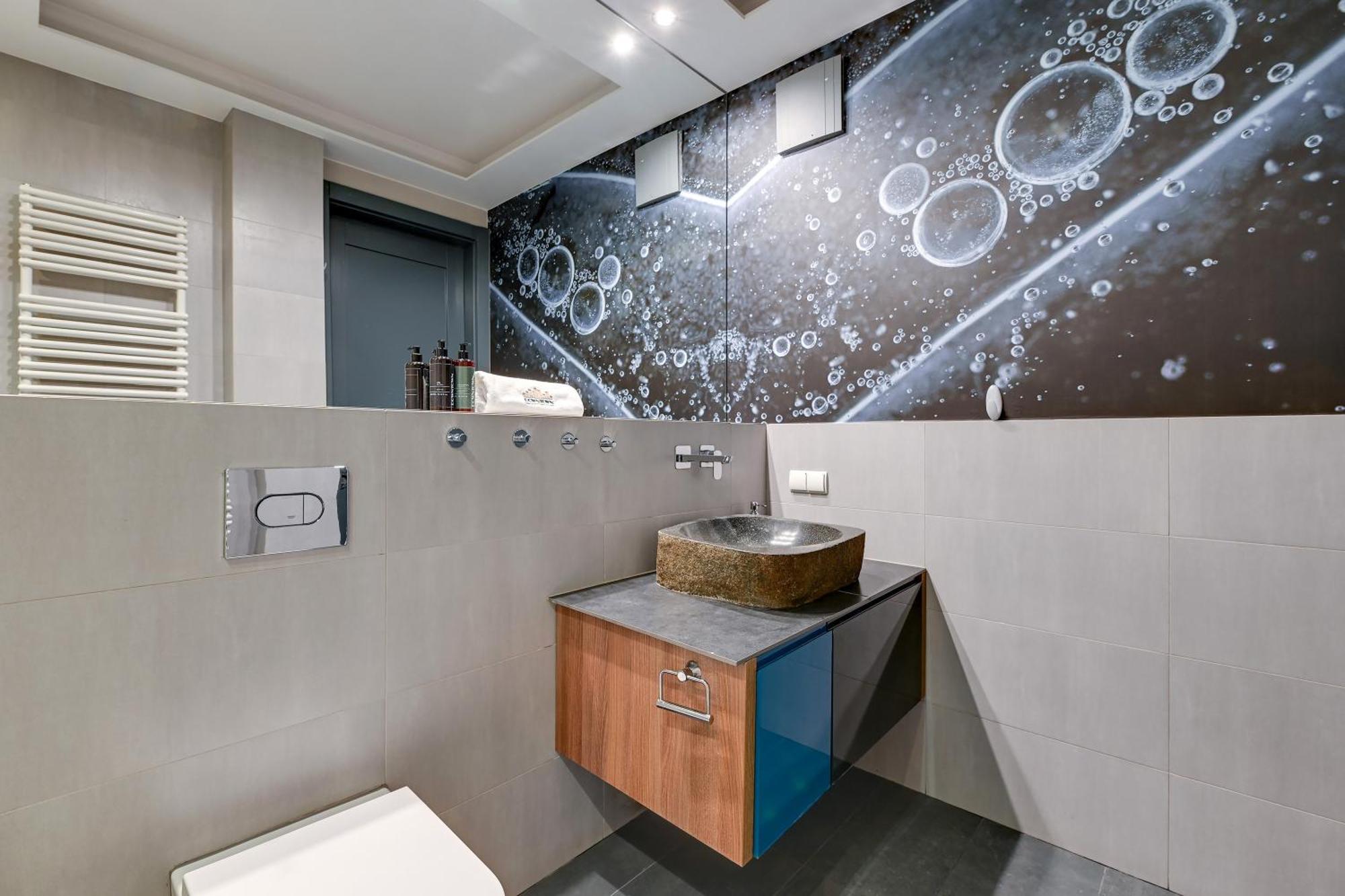Szafarnia Marina & City Center By Downtown Apartments Gdańsk Rum bild