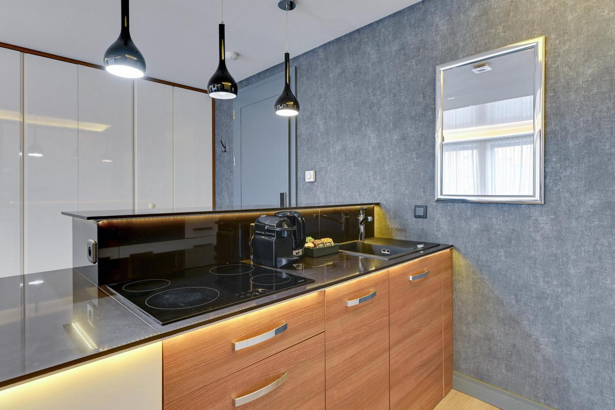 Szafarnia Marina & City Center By Downtown Apartments Gdańsk Rum bild