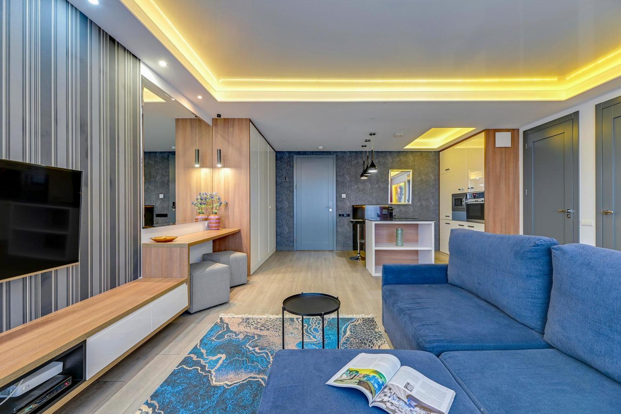 Szafarnia Marina & City Center By Downtown Apartments Gdańsk Rum bild