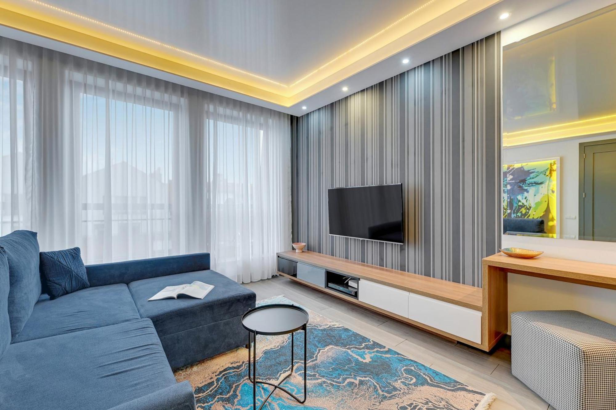Szafarnia Marina & City Center By Downtown Apartments Gdańsk Rum bild